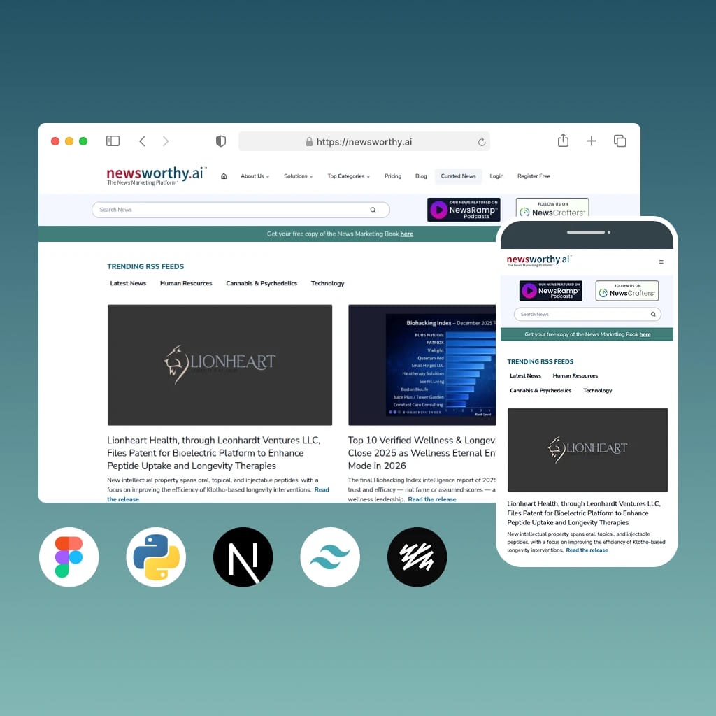 Newsworthy.ai Screenshot